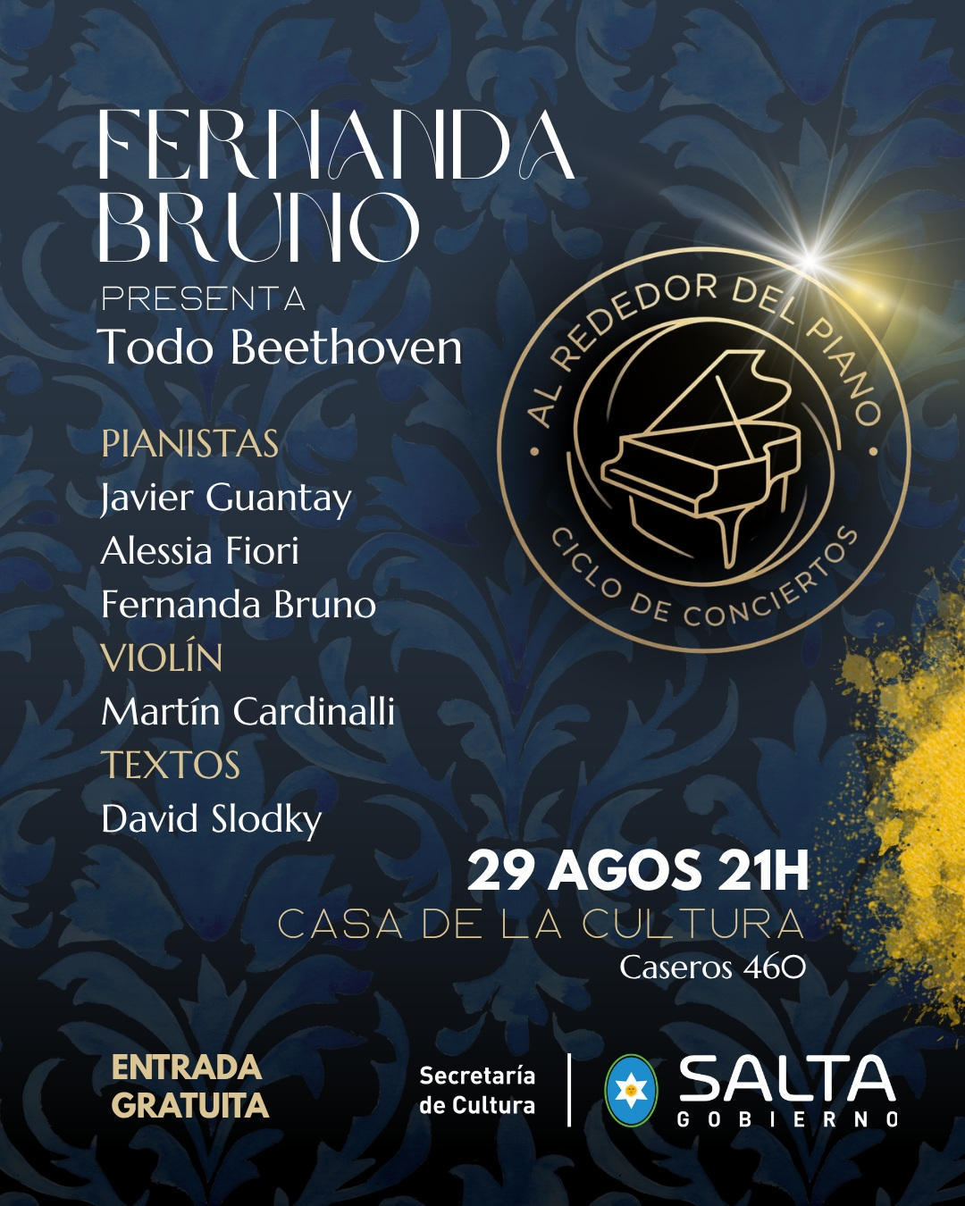 Alrededor del Piano - Ludwig van Beethoven.
