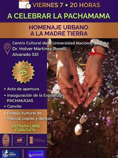 Convite a la Pachamama - Homenaje Urbano a la Madre Tierra.