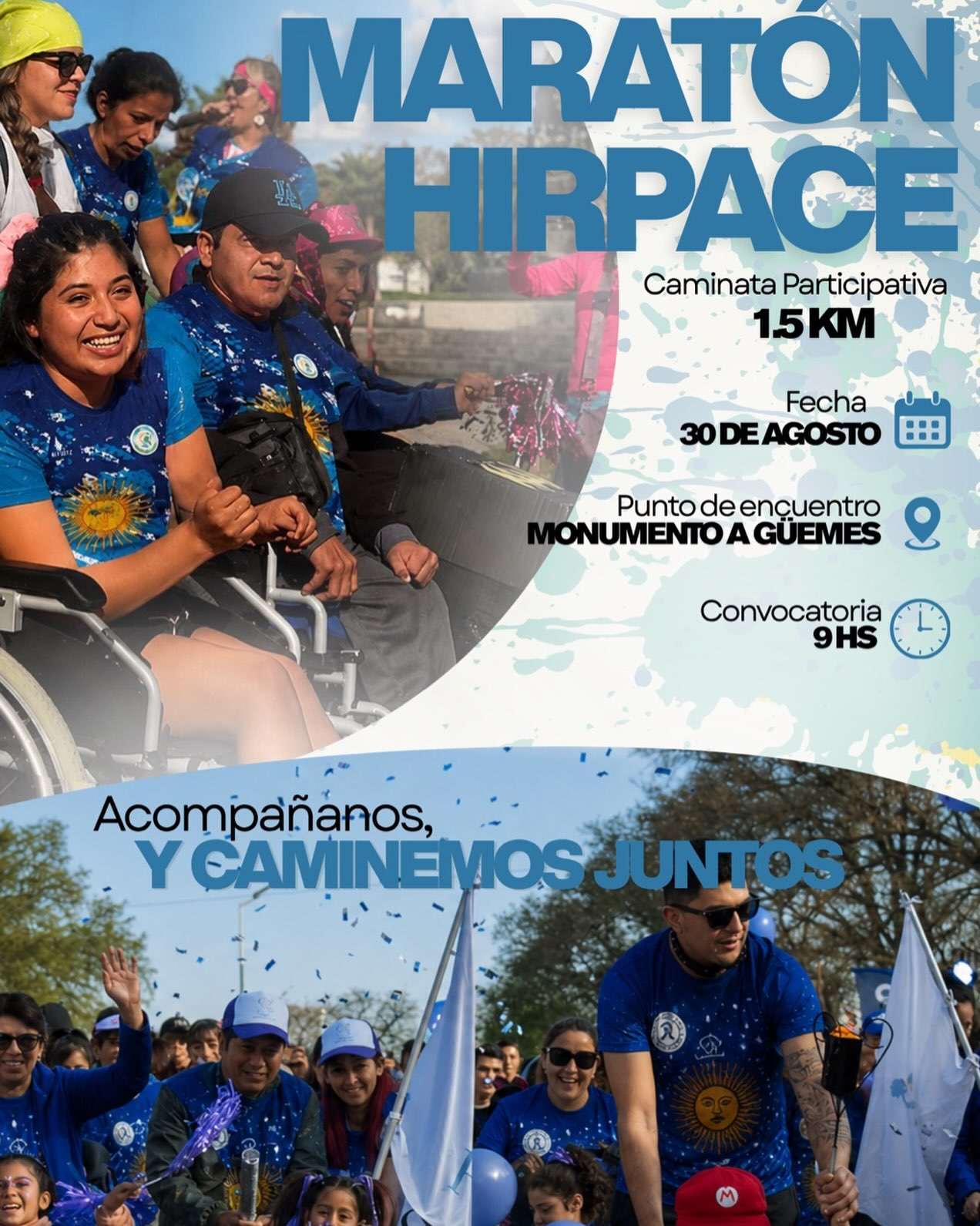 Maratón HIRPACE "Corro por vos" 2026.