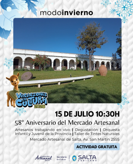 58° Aniversario del Mercado Artesanal.