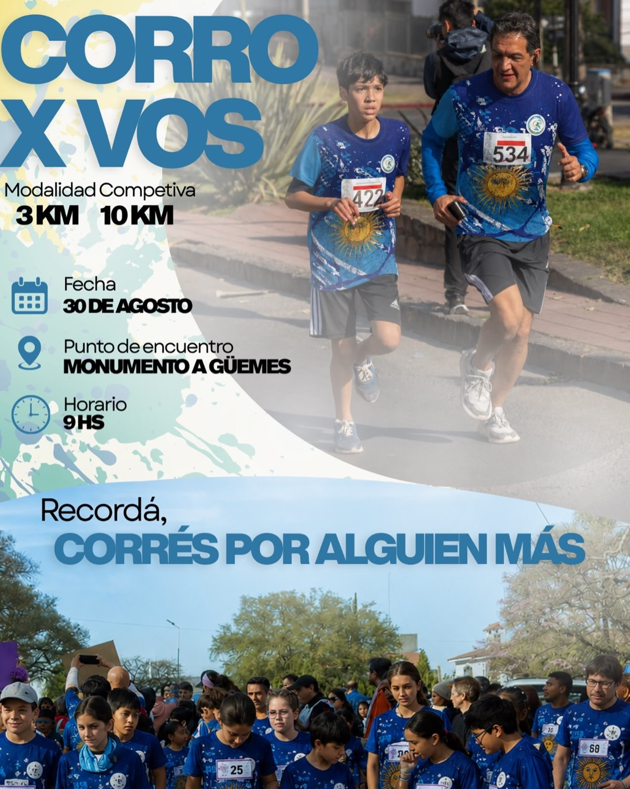 Maratón HIRPACE "Corro por vos" 2026.