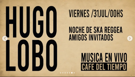 Hugo Lobo en Vivo y Amigos Invitados en Vivo.