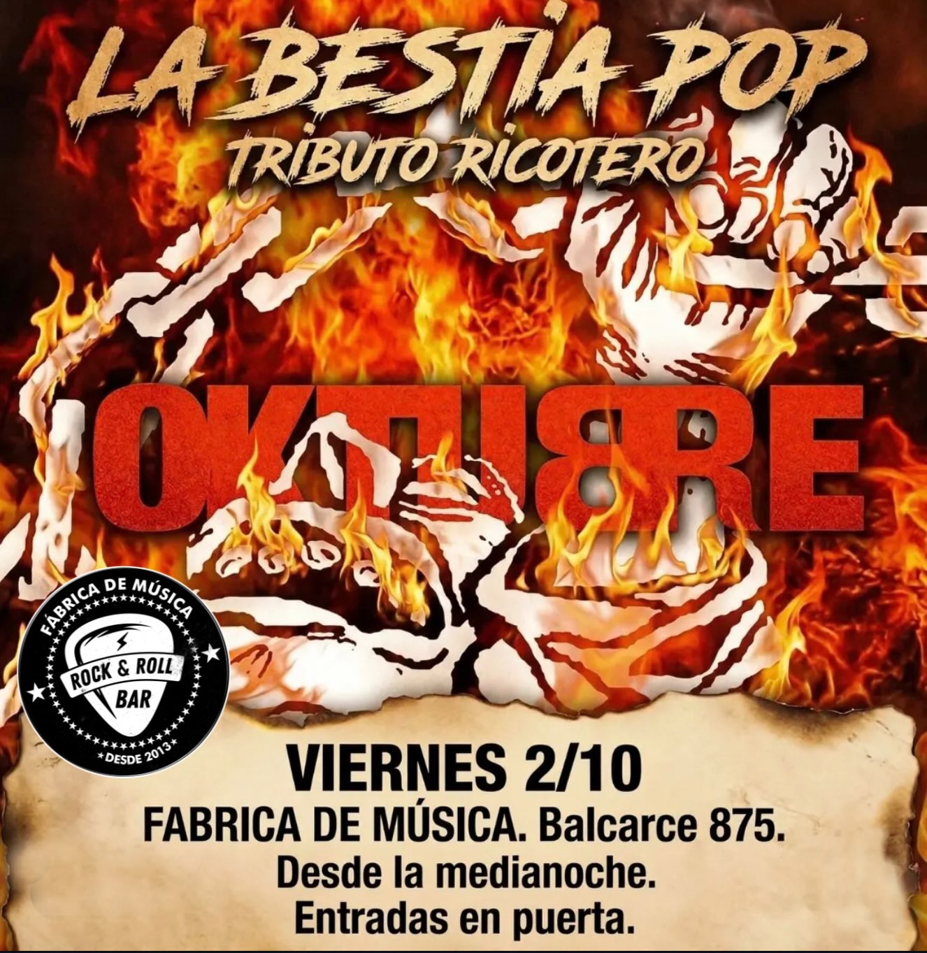 La Bestia Pop - Homenaje a Los Redondos.