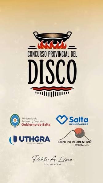 1º Concurso Provincial de Comida al Disco en Salta