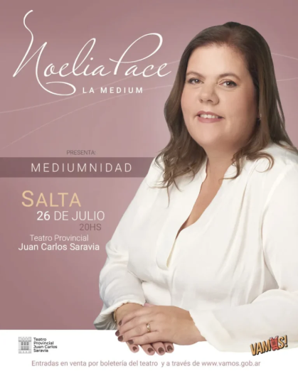 Noelia Pace Presenta "Mediumnidad".