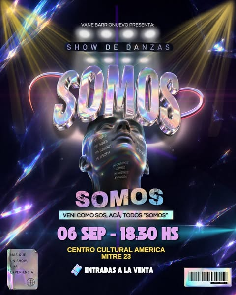 Vane Barrionuevo presenta: Show de Danzas "Somos".