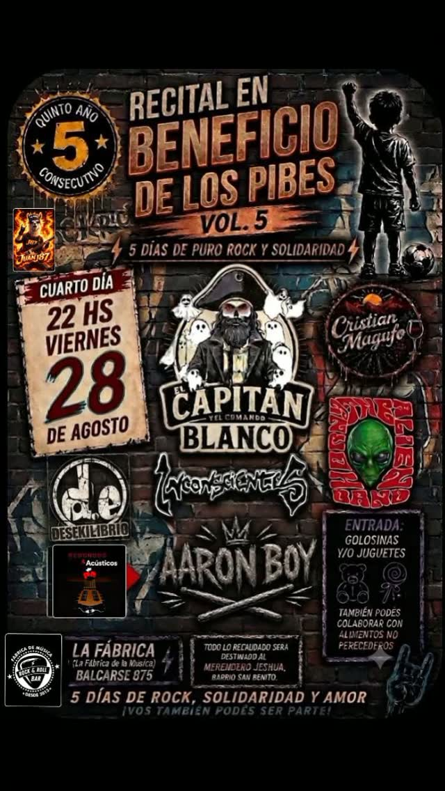 Recital en beneficio de los Pibes - Vol 5.