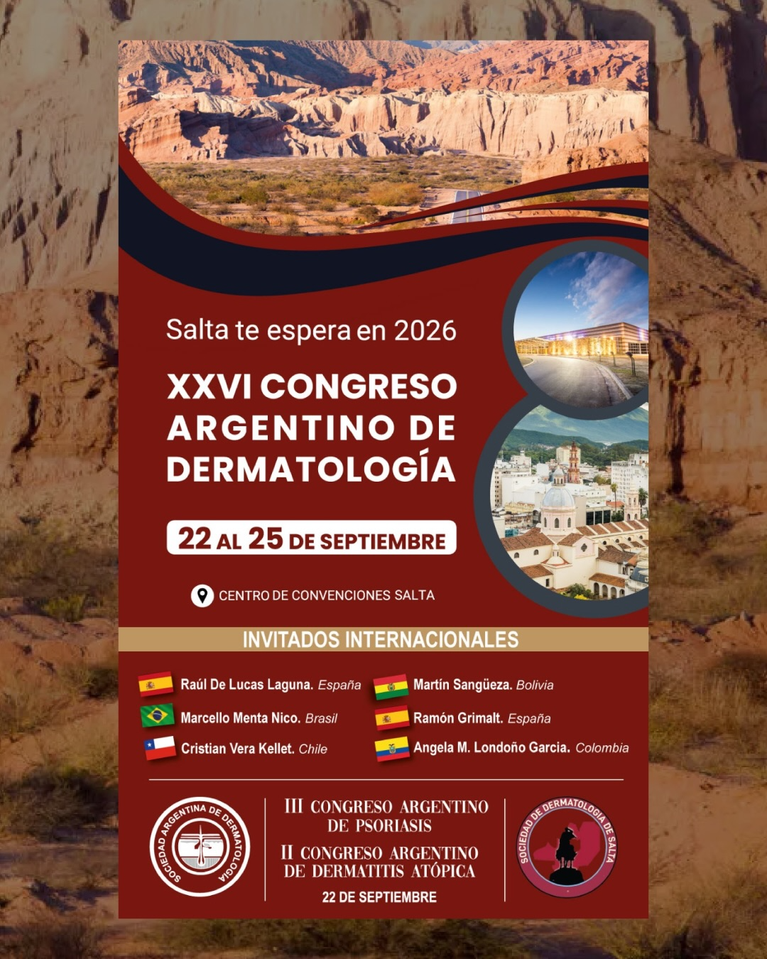 Congreso Argentino de Dermatología 2026.