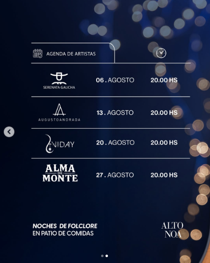 Noches de Folclore en Alto NOA - Serenata Gaucha en vivo.