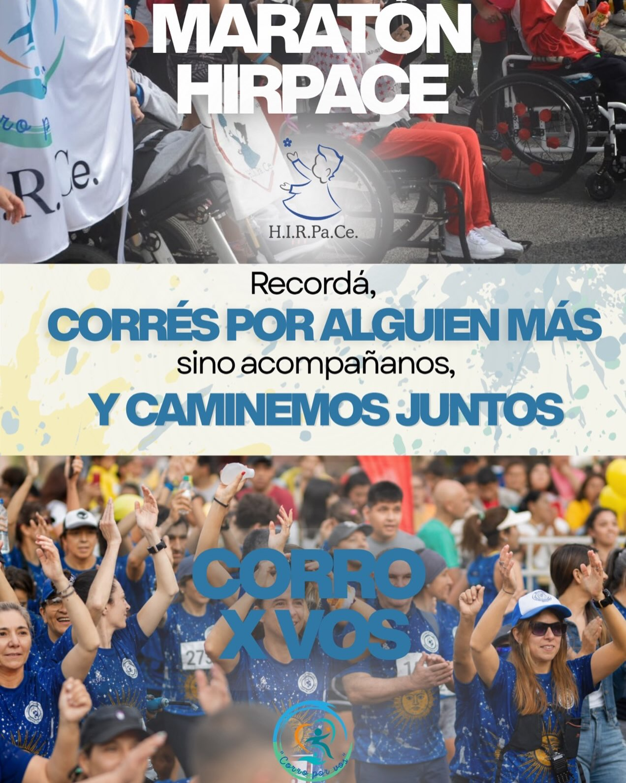 Maratón HIRPACE "Corro por vos" 2026.