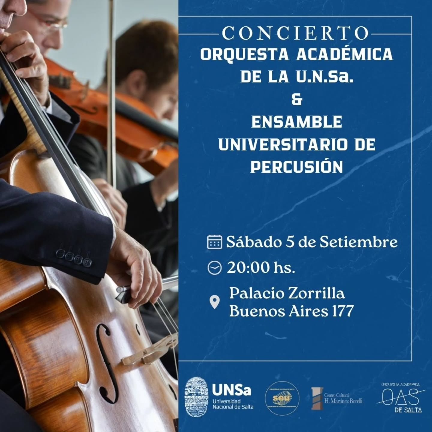 Noche de Sinfónica Universitaria.