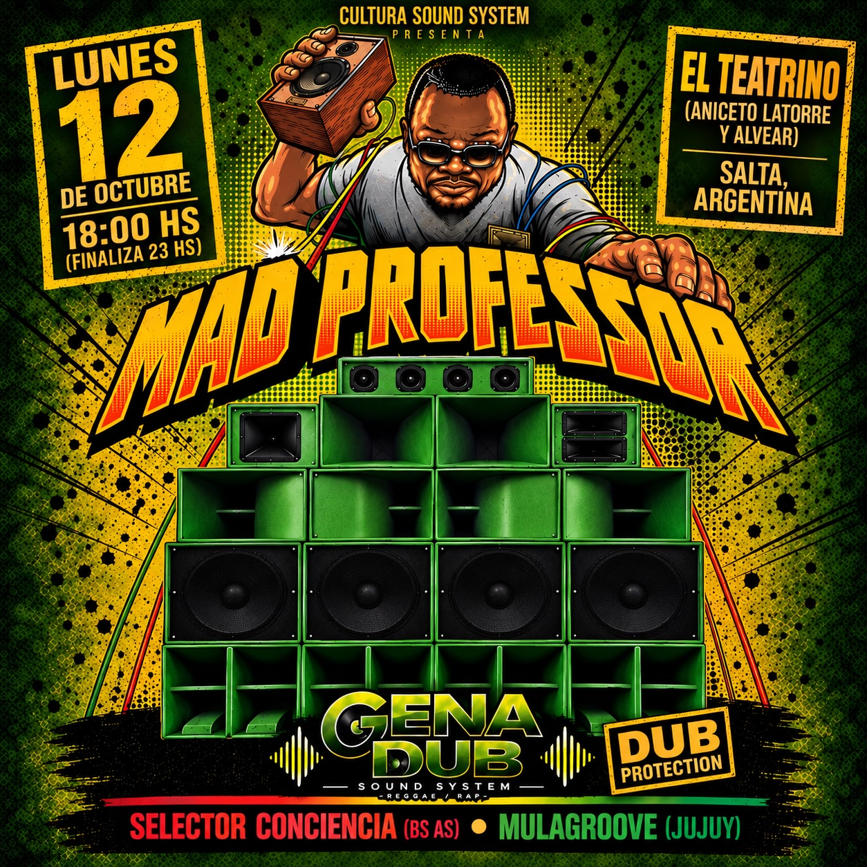 Mad Professor vuelve a SALTA.
