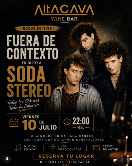 Fuera de Contexto - Tributo a Soda Stereo.