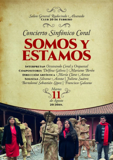 Somos y Estamos: Concierto Sinfónico Coral.