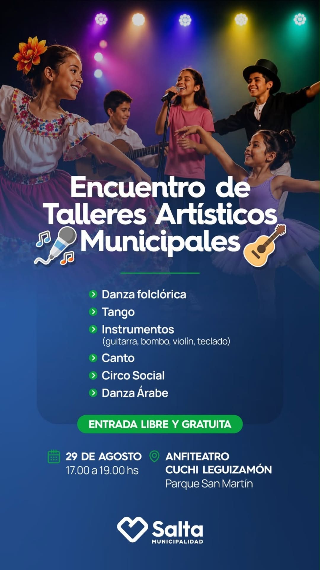 Encuentro de Talleres Artísticos Municipales.