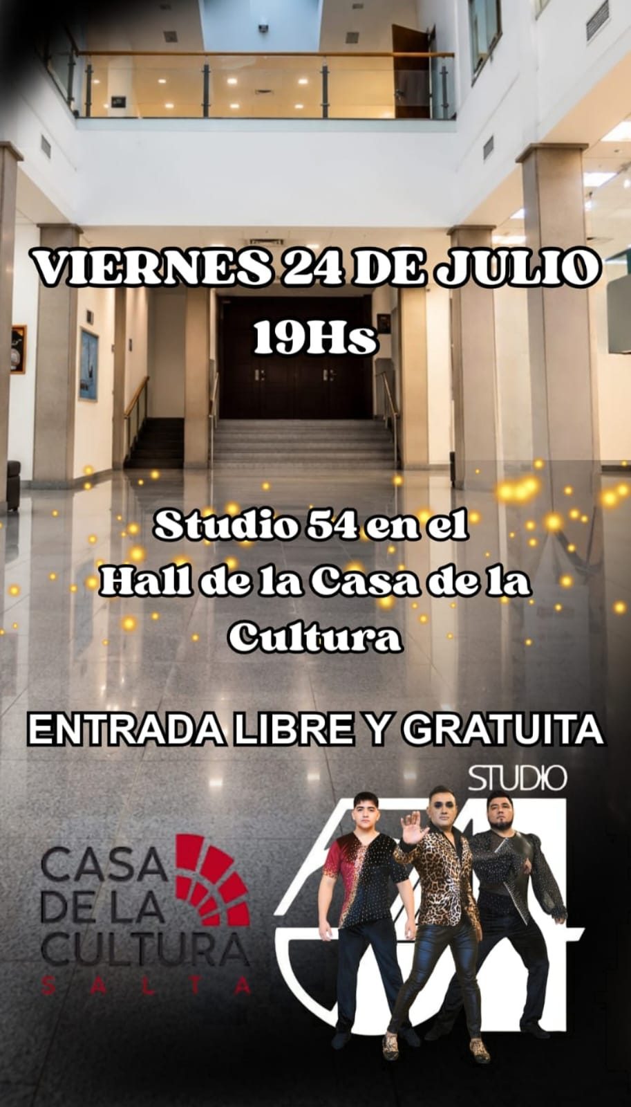 Studio 54 en Casa de la Clutura.