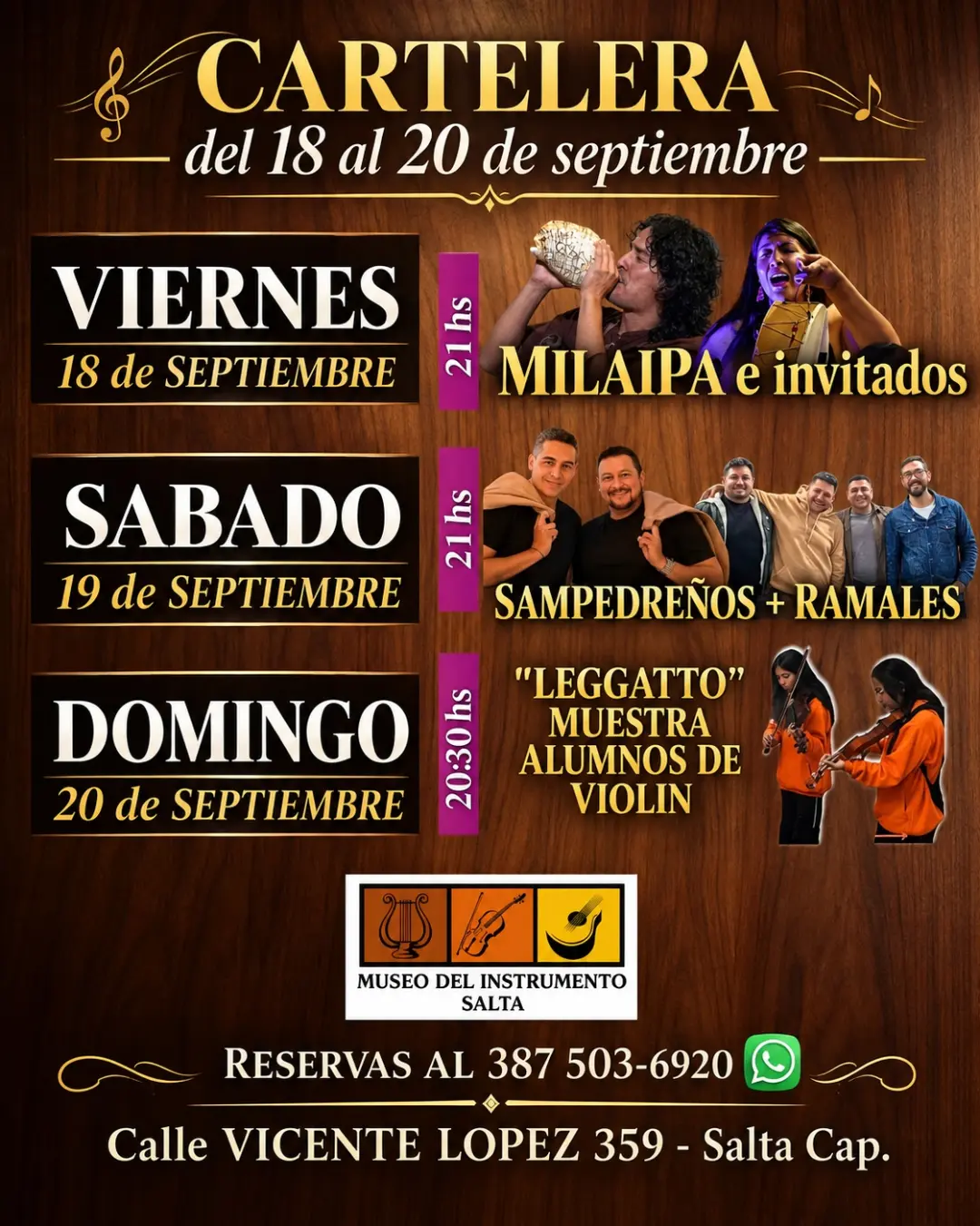 MILAIPA e invitados en Vivo.