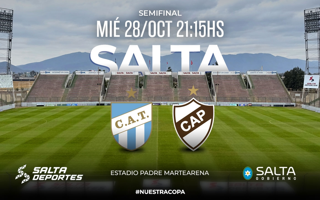 Semifinal de la Copa Argentina 2026 - Atlético Tucumán vs Platense.