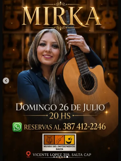 Mirka en Vivo.