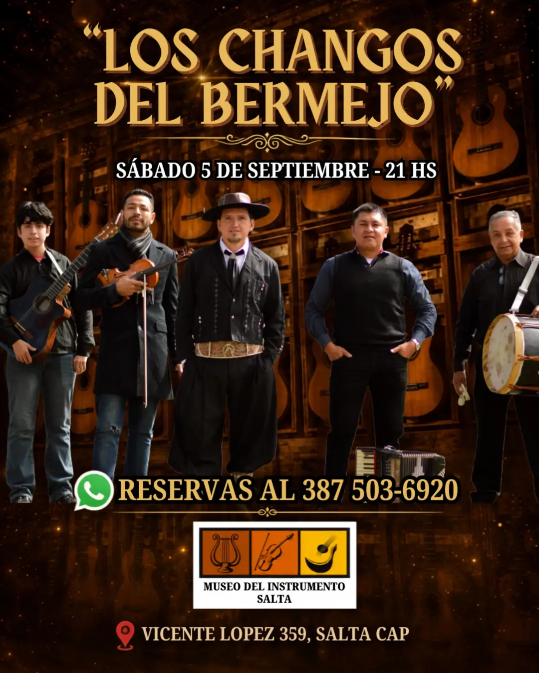 Los Changos del Bermejo en Vivo.