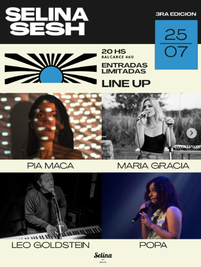 Selina Sesh - Ciclo de Sesiones Musicales.