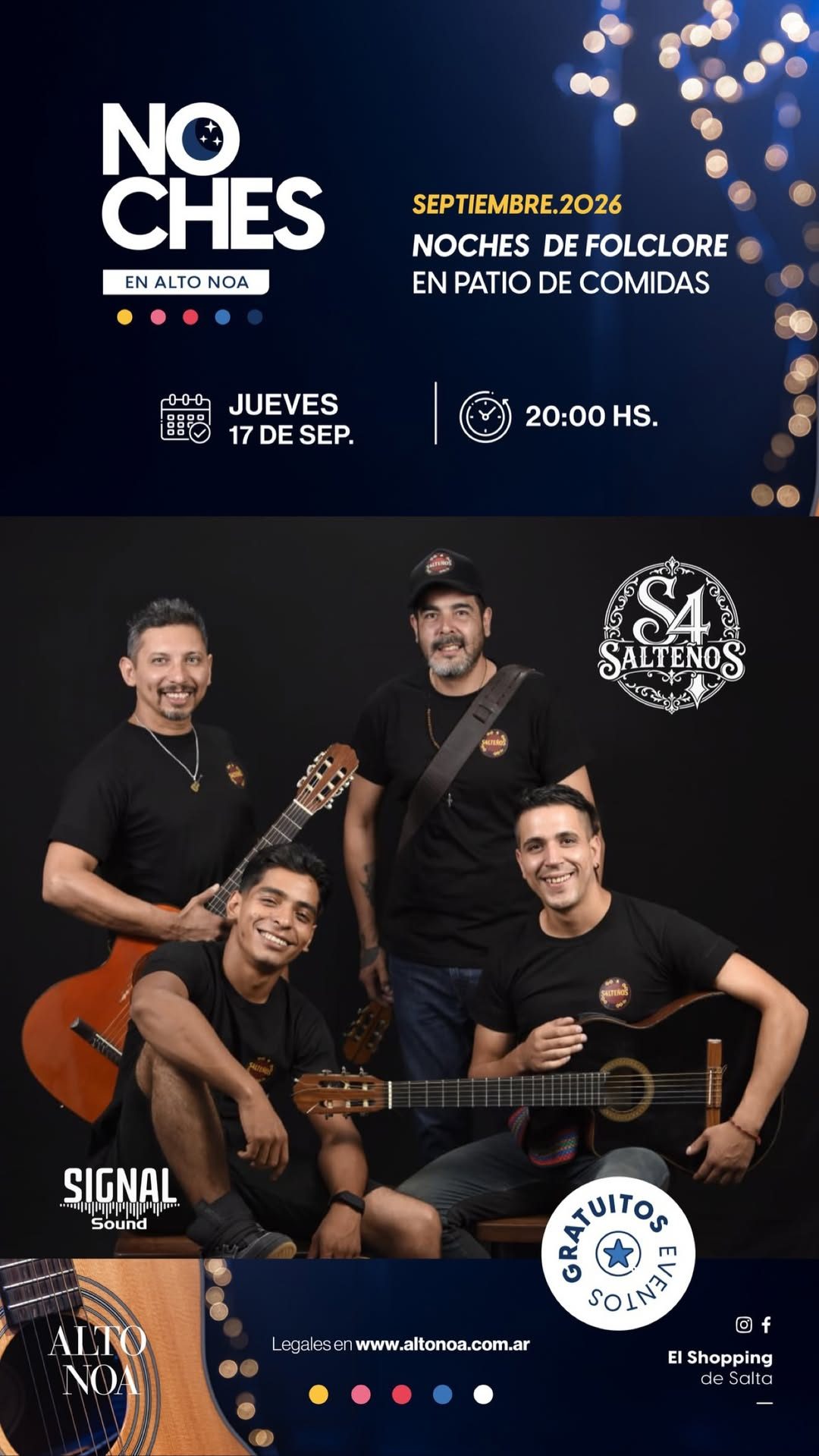 Noches de Folclore en Alto NOA - S4 Salteños en Vivo.