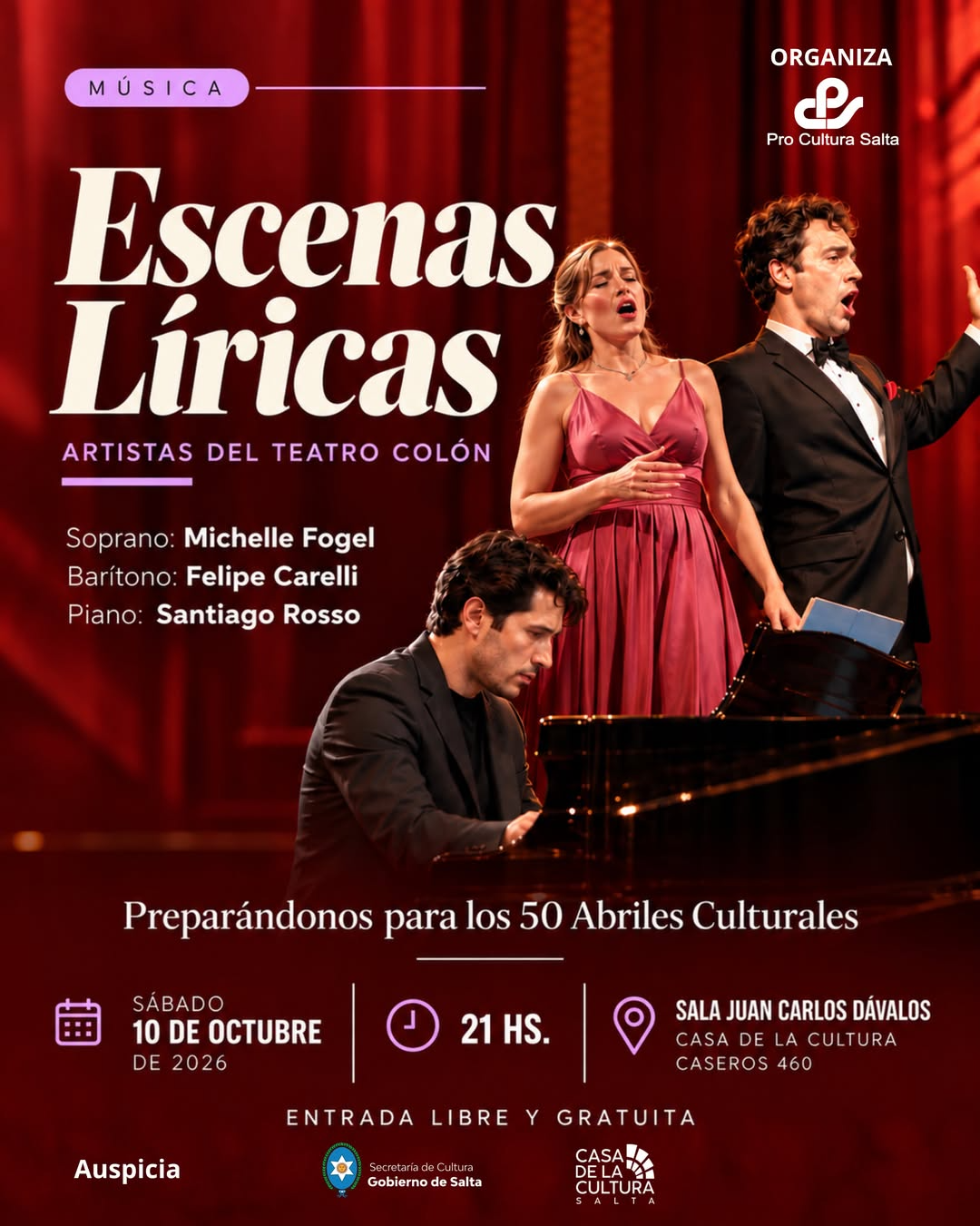 Escenas Líricas - Artistas del Teatro Colón.