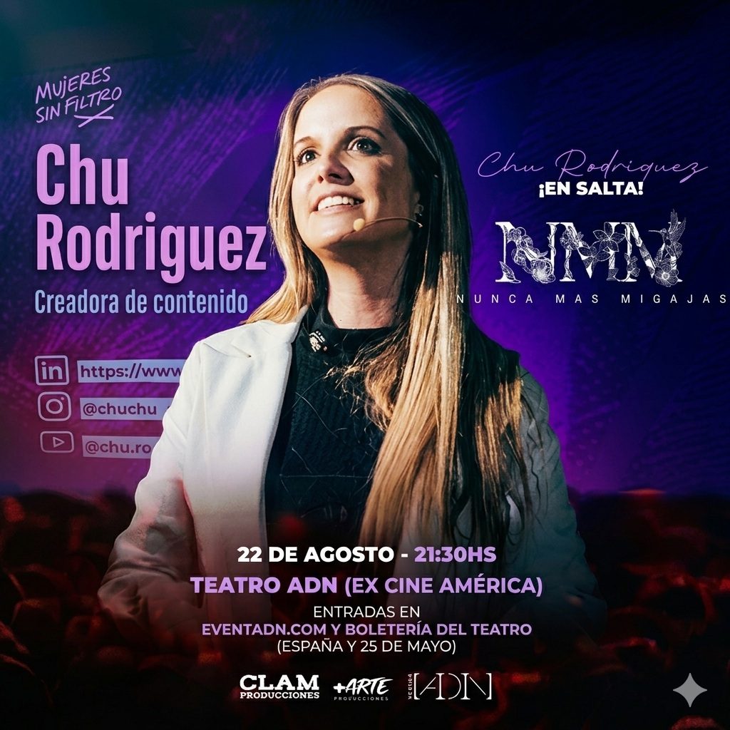 Chu Rodríguez presenta "Nunca más Migajas".