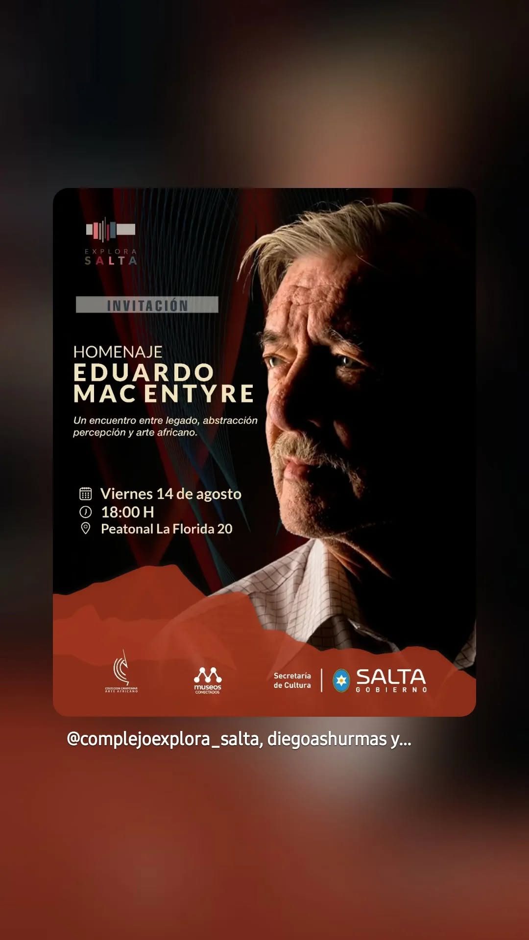 Inauguración de “Homenaje a Eduardo Mac Entyre” + Presentacion de SANKOFA