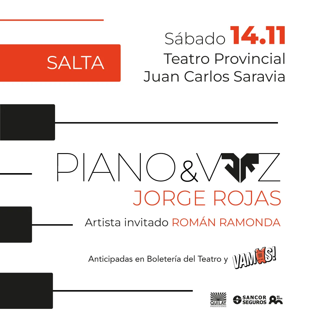 JORGE ROJAS PIANO & VOZ