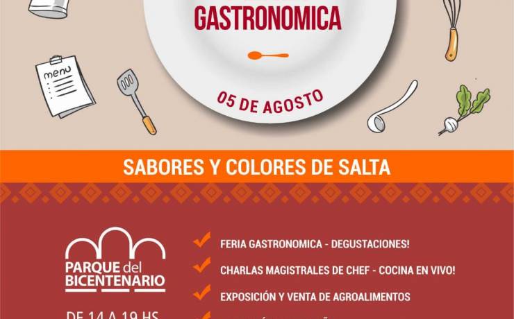 Feria Gastronómica en el Parque Bicentenario