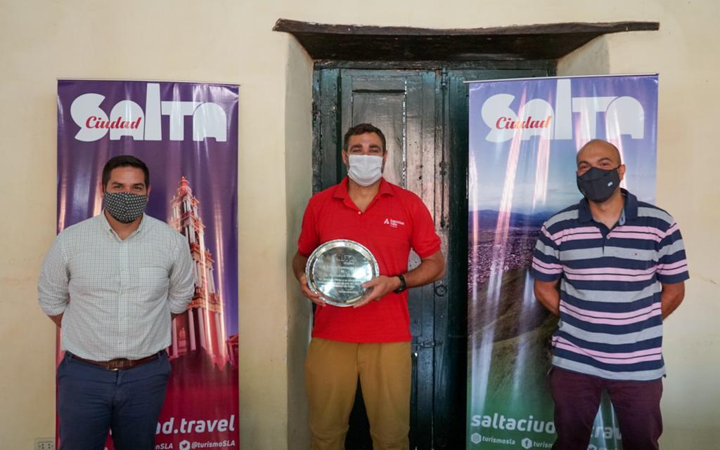 El Ente de Turismo de la Ciudad de Salta, reconoció a Francisco “Pancho” Siciliano por su labor realizada en ADOPTA   