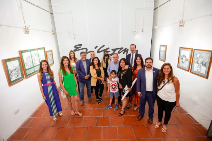 La Intendenta dejó inaugurada la muestra “El Oficio de la tinta” en el museo de la Ciudad